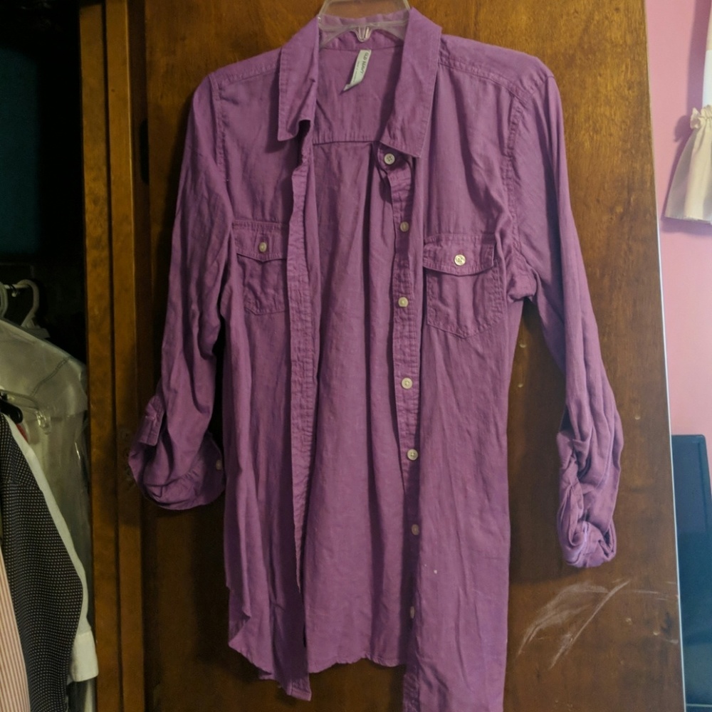 Purple shirt